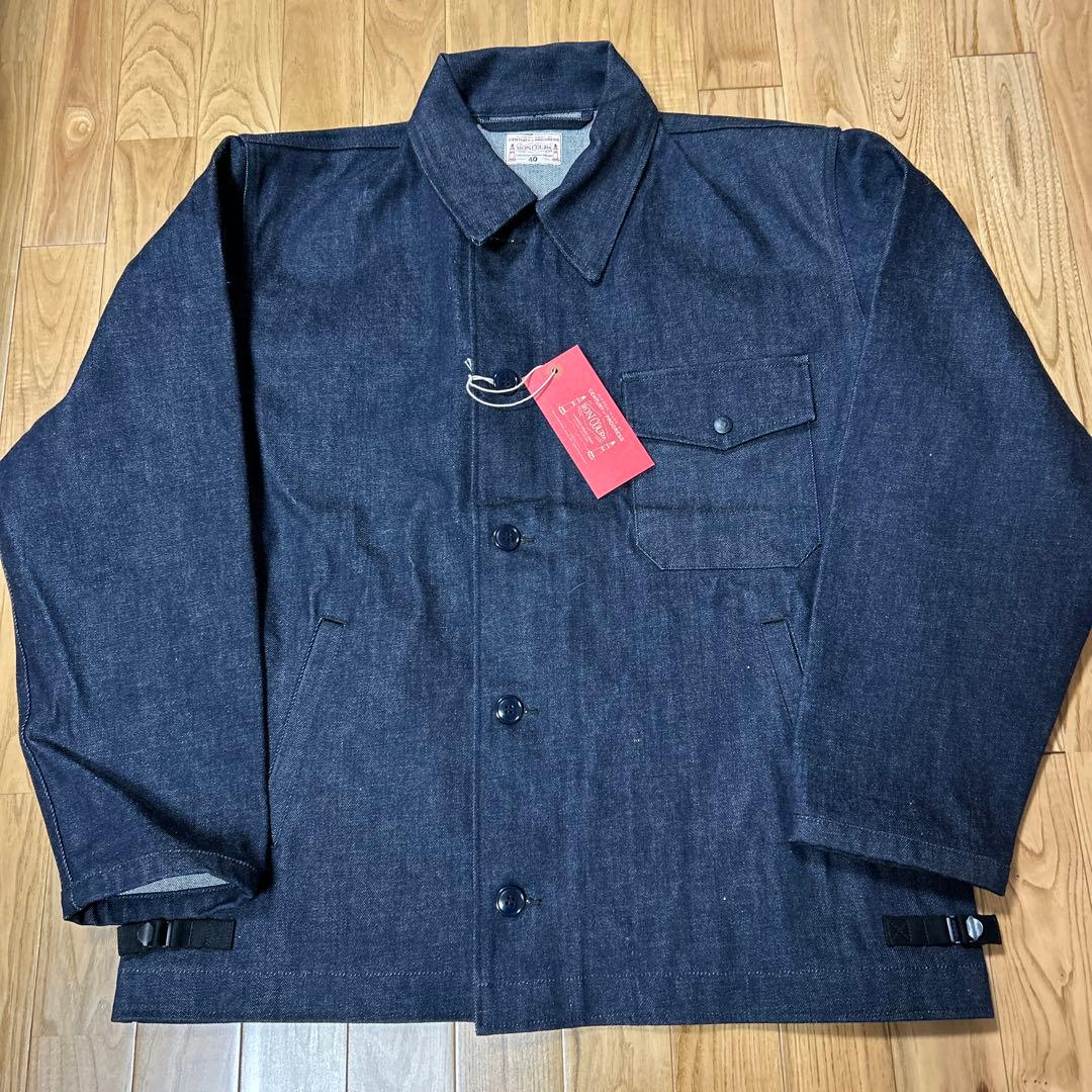 Boncoura A-2 Jacket ボンクラ デニムジャケット　新品 40