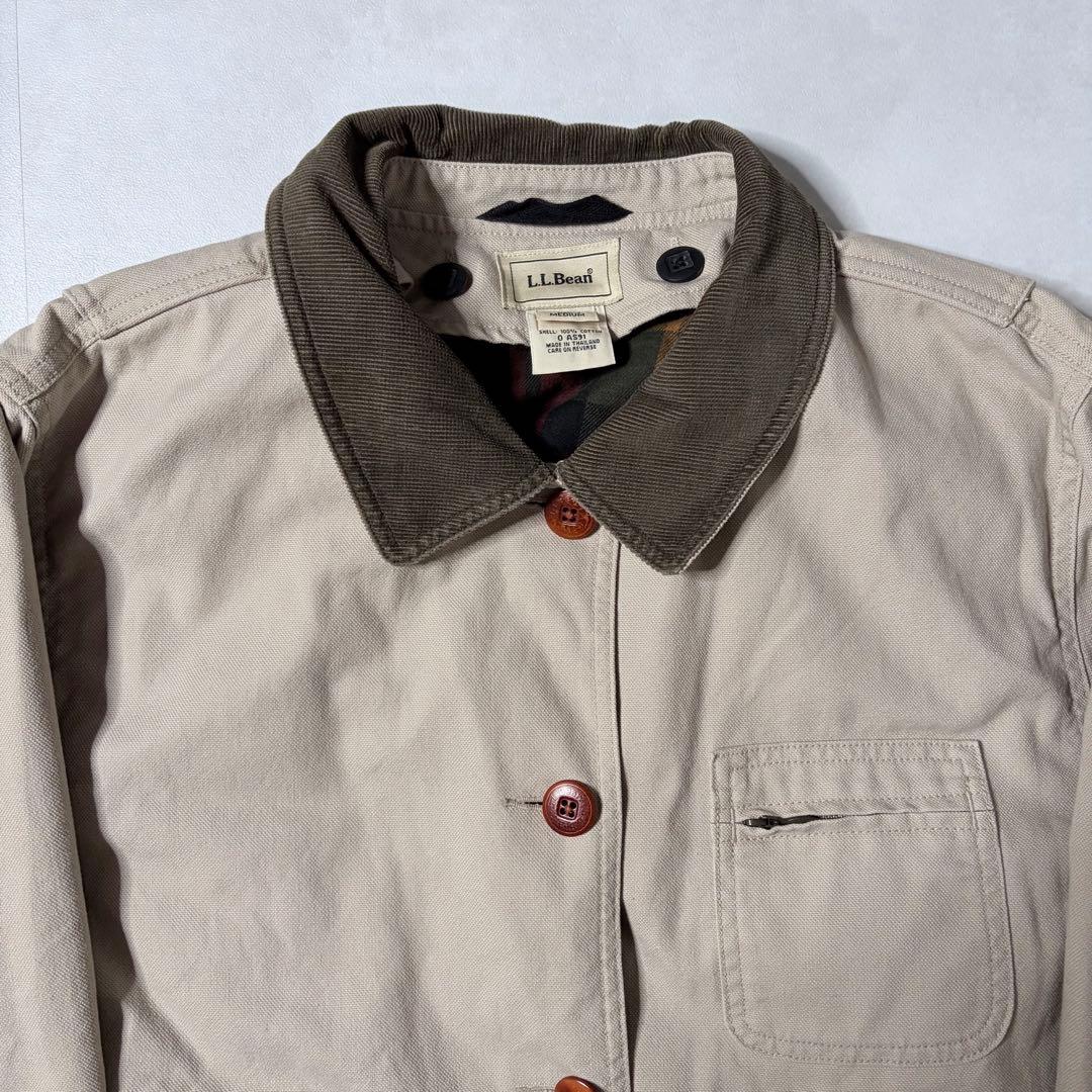 【希少・超美品】90s L.L.Bean ハンティングジャケット プリマロフト