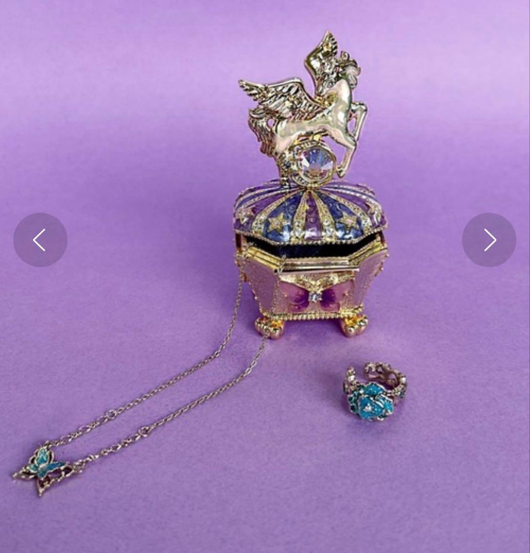 【新品未使用】ANNA SUI ユニコーンモチーフ ジュエリーケース アナスイ