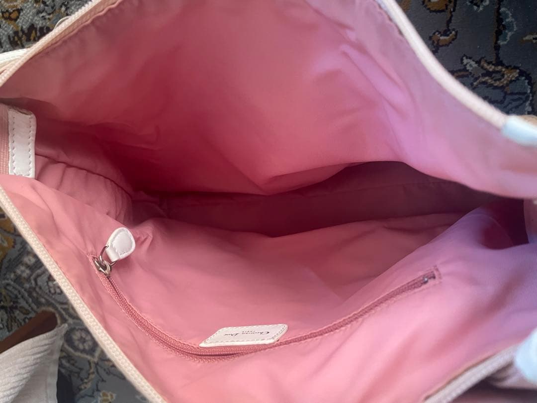 Dior ピンク トロッター　ショルダーバッグ　ディオール　メッセンジャーバッグ