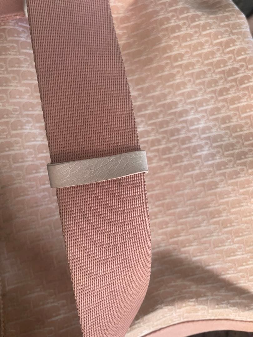Dior ピンク トロッター　ショルダーバッグ　ディオール　メッセンジャーバッグ