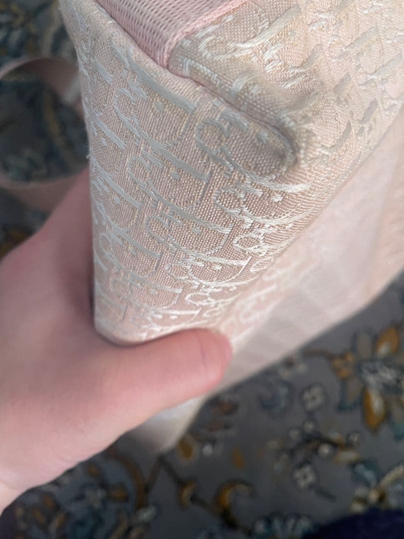 Dior ピンク トロッター　ショルダーバッグ　ディオール　メッセンジャーバッグ