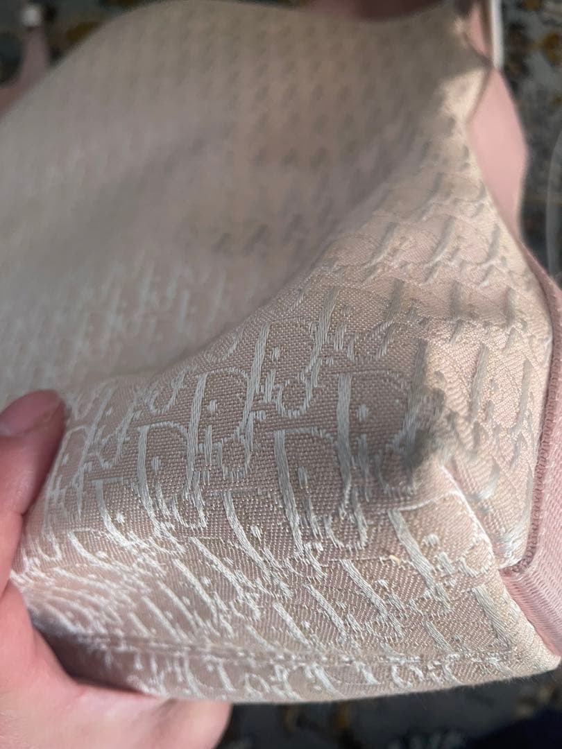 Dior ピンク トロッター　ショルダーバッグ　ディオール　メッセンジャーバッグ