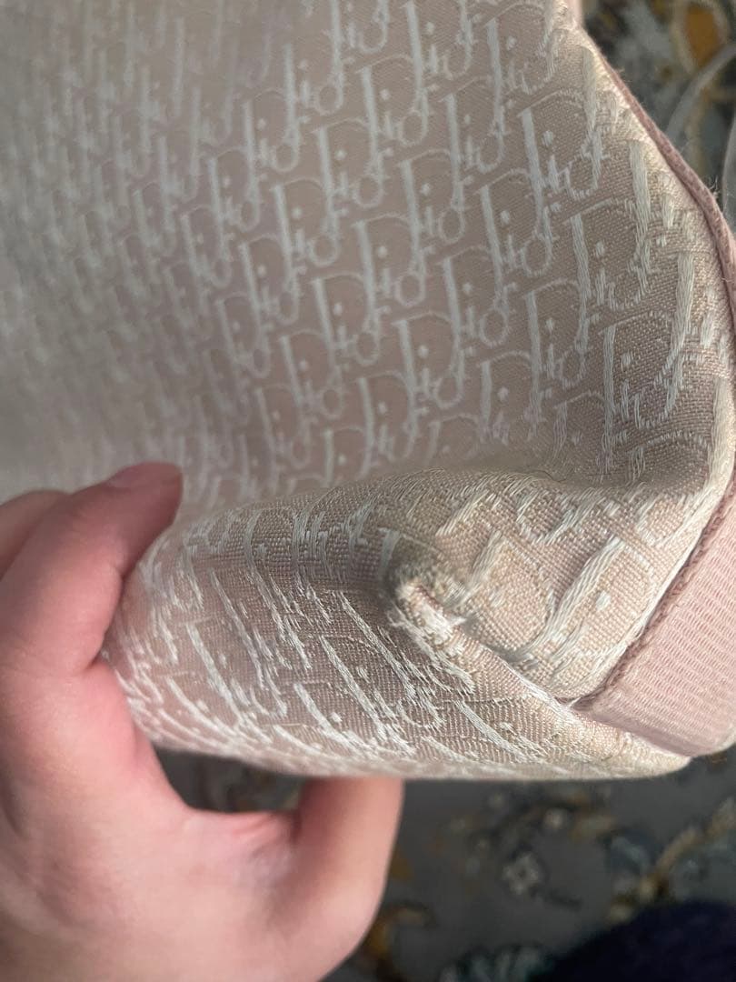 Dior ピンク トロッター　ショルダーバッグ　ディオール　メッセンジャーバッグ