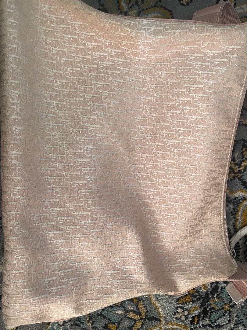 Dior ピンク トロッター　ショルダーバッグ　ディオール　メッセンジャーバッグ