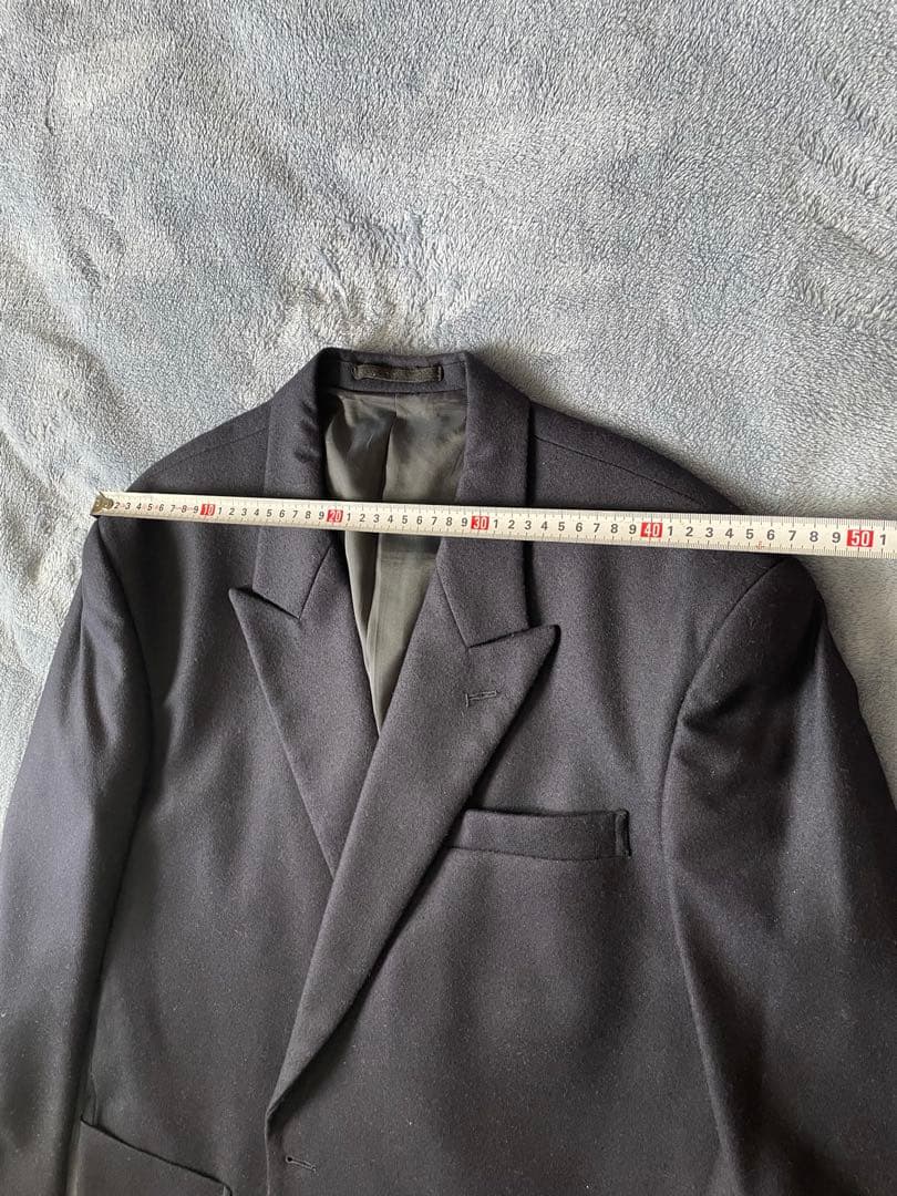 レアJR東海制服Yohji Yamamoto ダブルブレストスーツジャケット上下