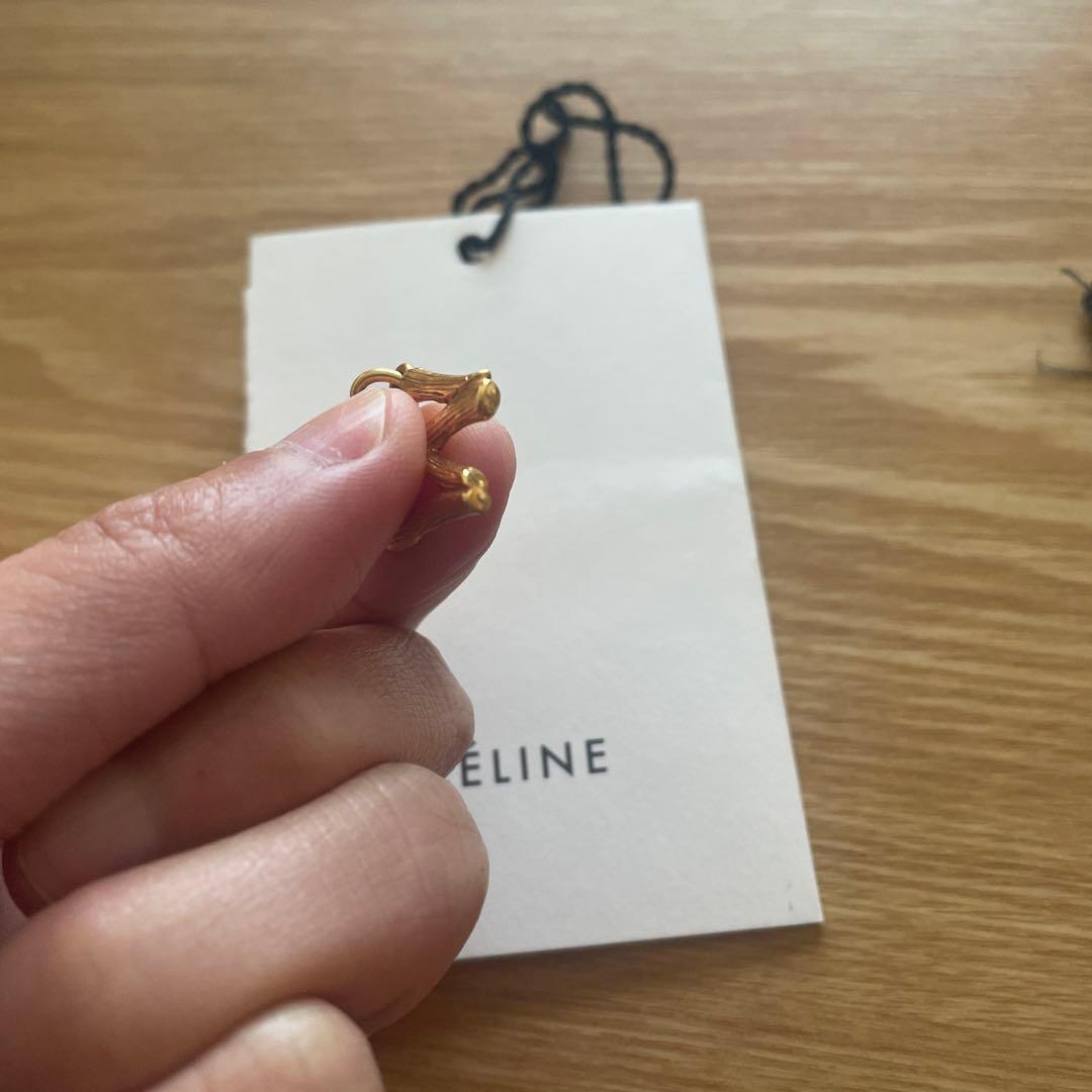 最終値下げ　 CÉLINE フィービー期アルファベットチャーム　スモールW