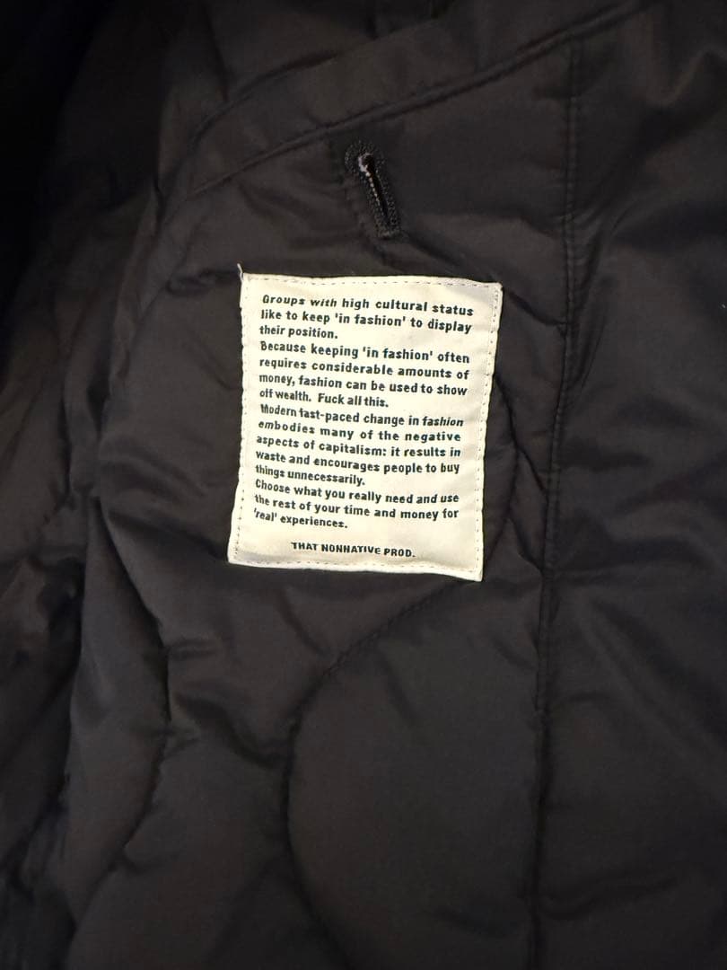 nonnative ダウンベスト PUFF VEST NYLON