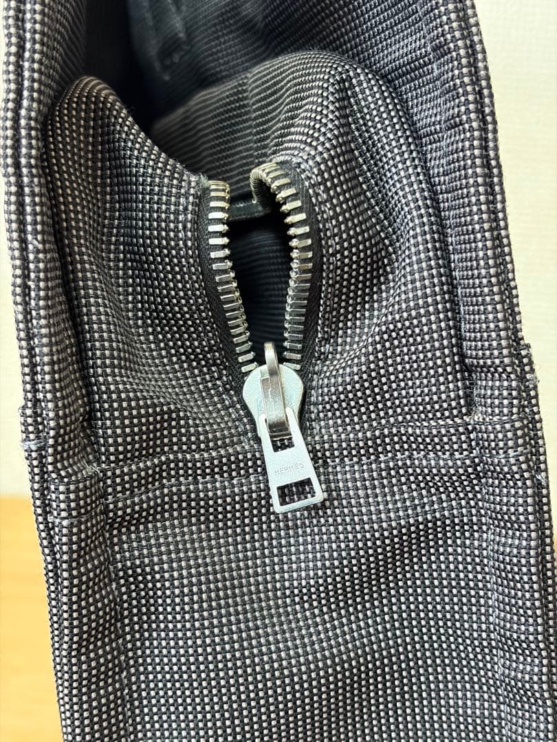 HERMES エルメス エールラインMMトート カデナ・鍵付