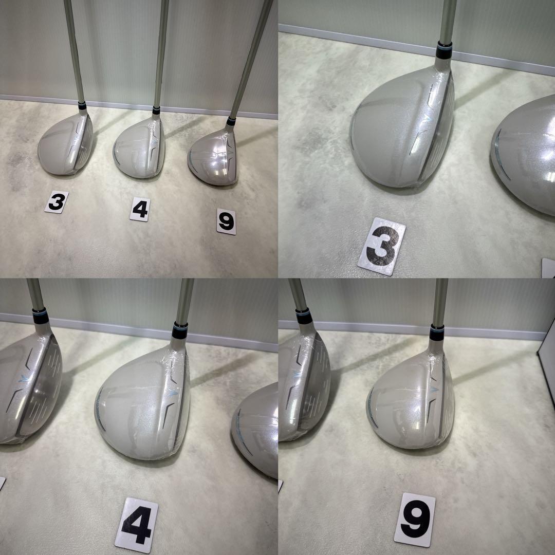 新品ゼクシオ12 MP1200L ホワイトレディース 3W 4W 9W 3本