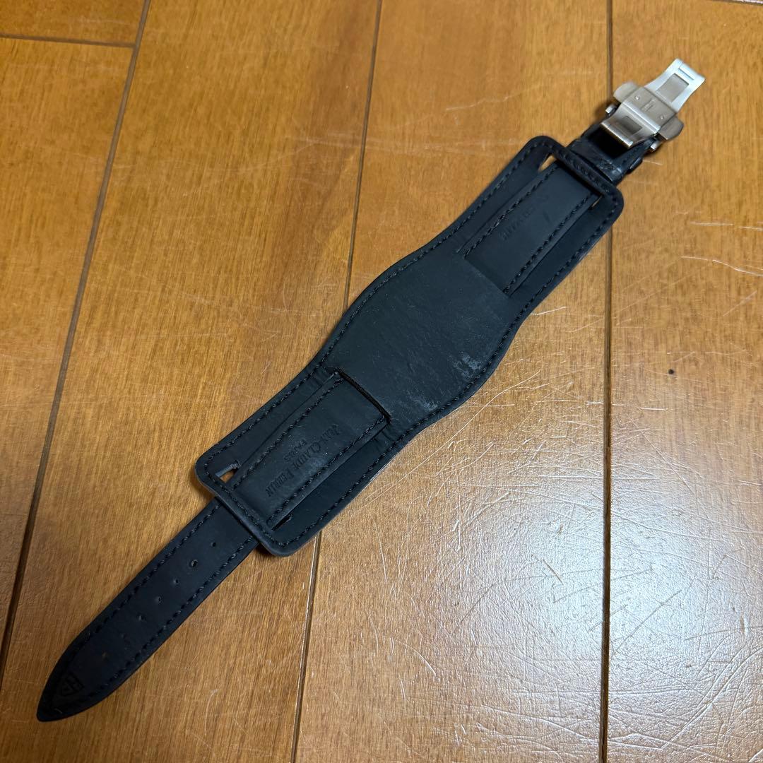 JCペラン レザーバンド アリゲーター ロレックス 手巻き デイトナ用 19mm