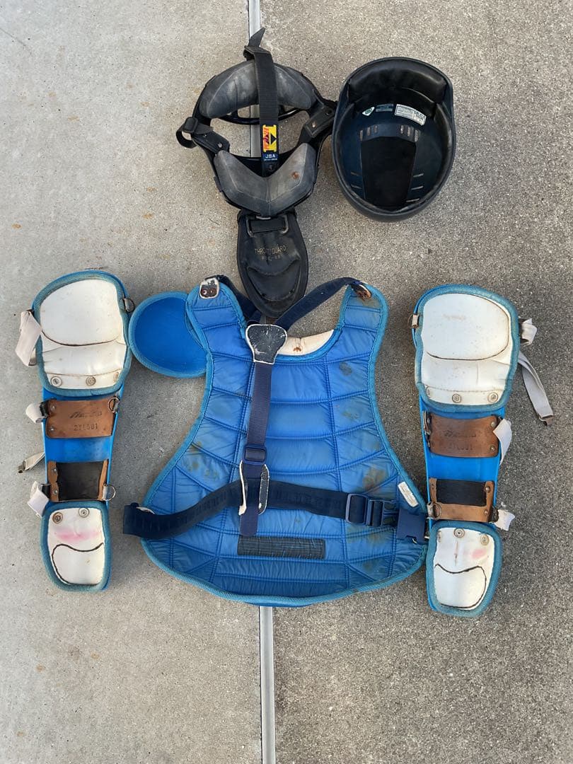 野球　キャッチー防具