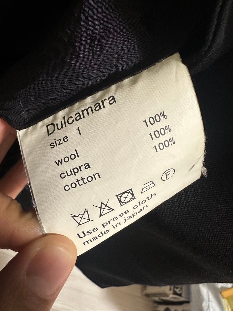 ドゥルカマラ よそいき　セットアップ　ダブル　タック　ワイドパンツ　スーツ