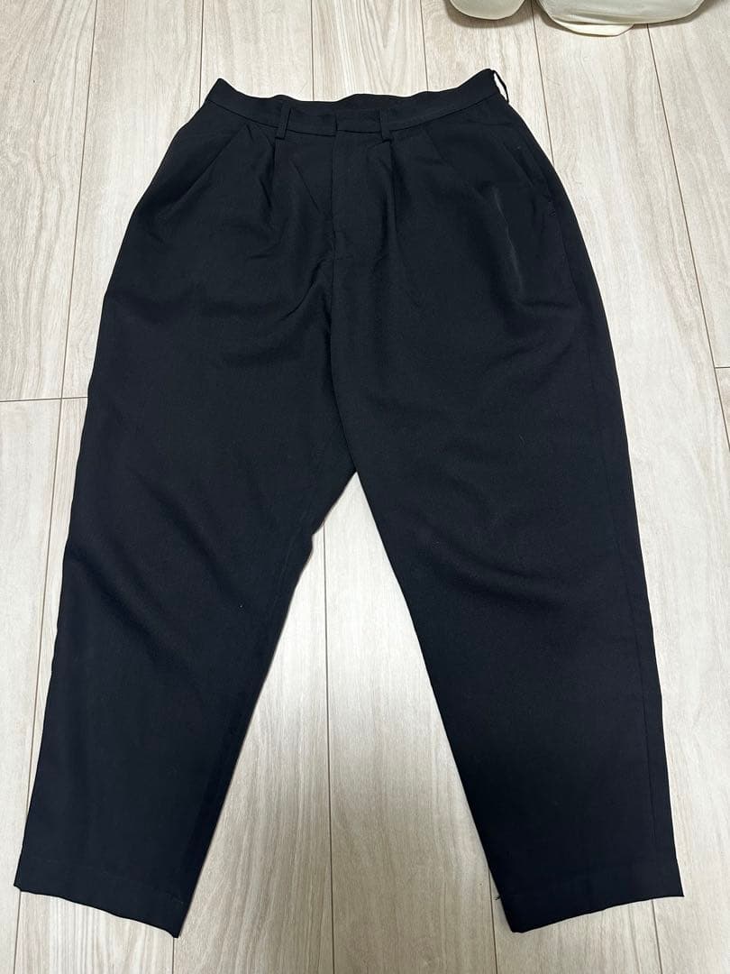 ドゥルカマラ よそいき　セットアップ　ダブル　タック　ワイドパンツ　スーツ