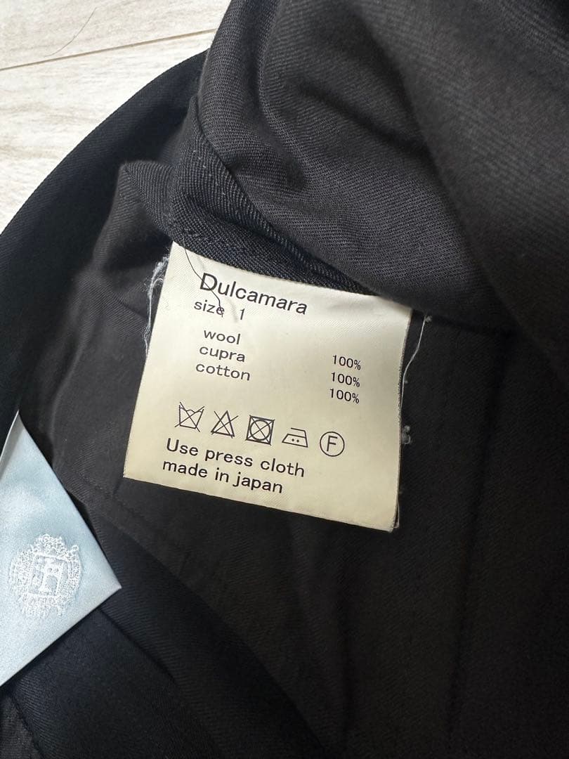 ドゥルカマラ よそいき　セットアップ　ダブル　タック　ワイドパンツ　スーツ