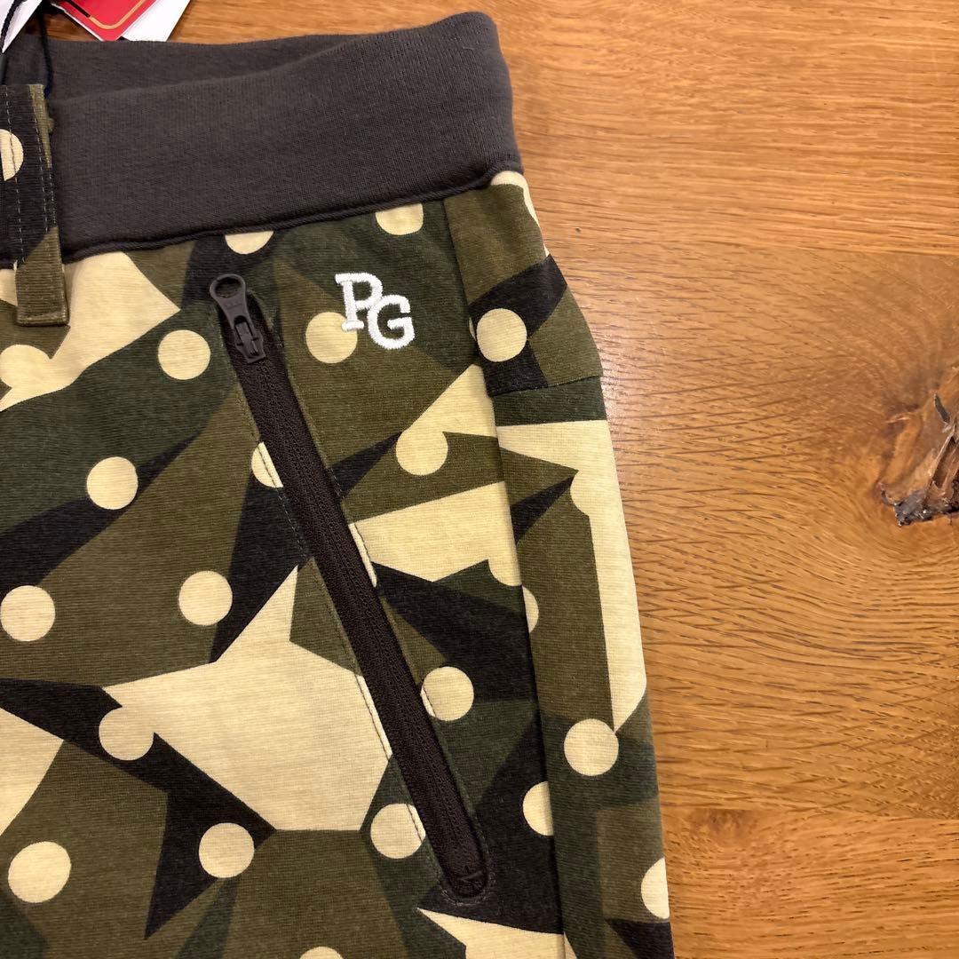 PEARLY GATES ラグウォーム　カモ柄ドットカーキ　サイズ5