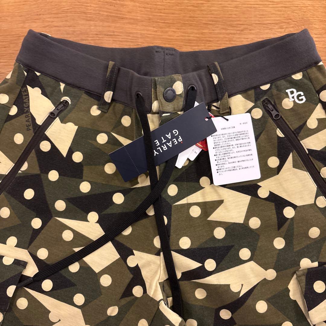 PEARLY GATES ラグウォーム　カモ柄ドットカーキ　サイズ5