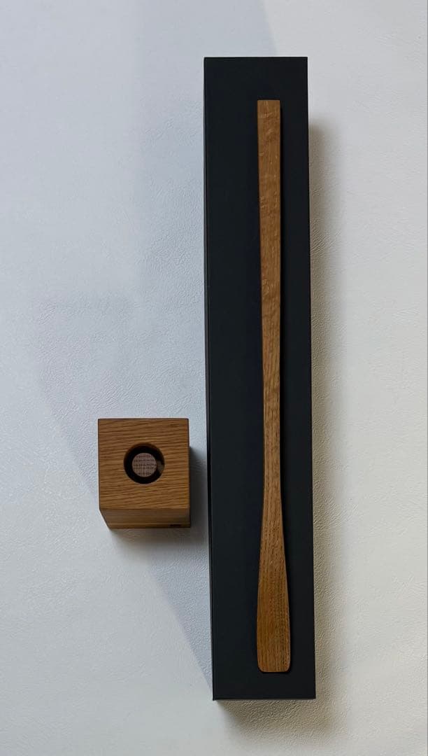 新品同様　マスターウォール　シューホーン 靴ベラ　ホワイトオーク