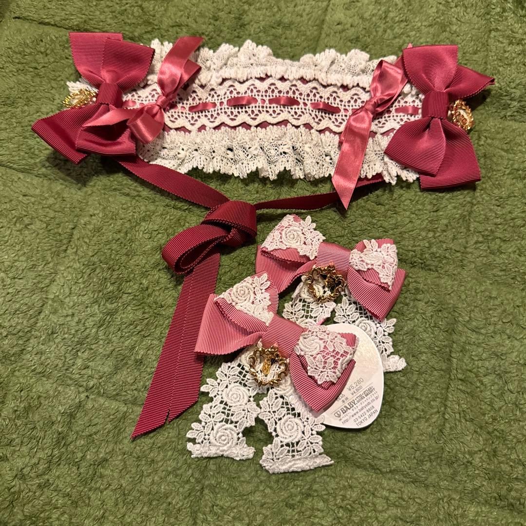 プラム　ヘッドドレス&コーム