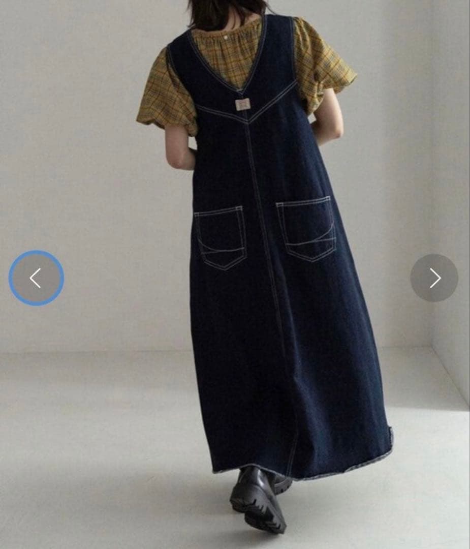 美品　フリークスストア‪×サムシング　ジャンパースカート