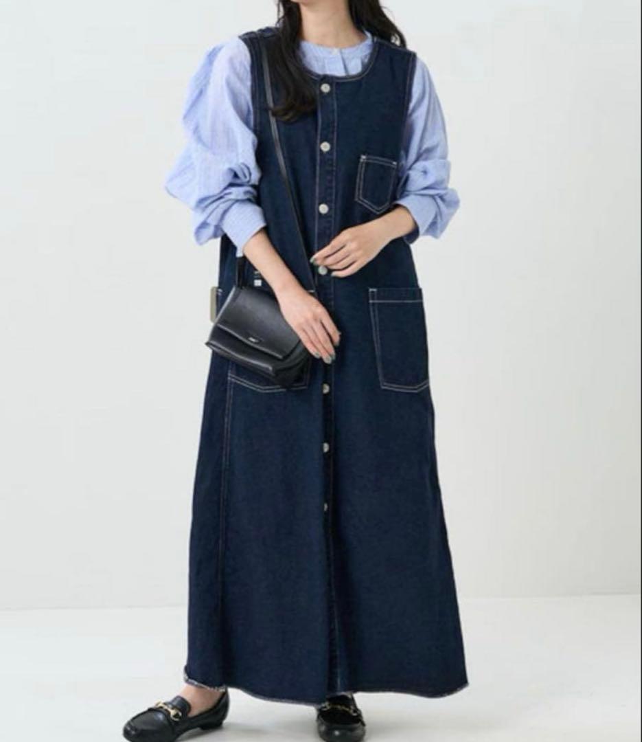 美品　フリークスストア‪×サムシング　ジャンパースカート