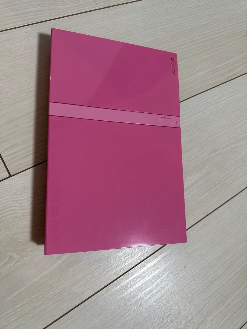 ピンクのPlayStation 2 本体とコントローラー♡♡