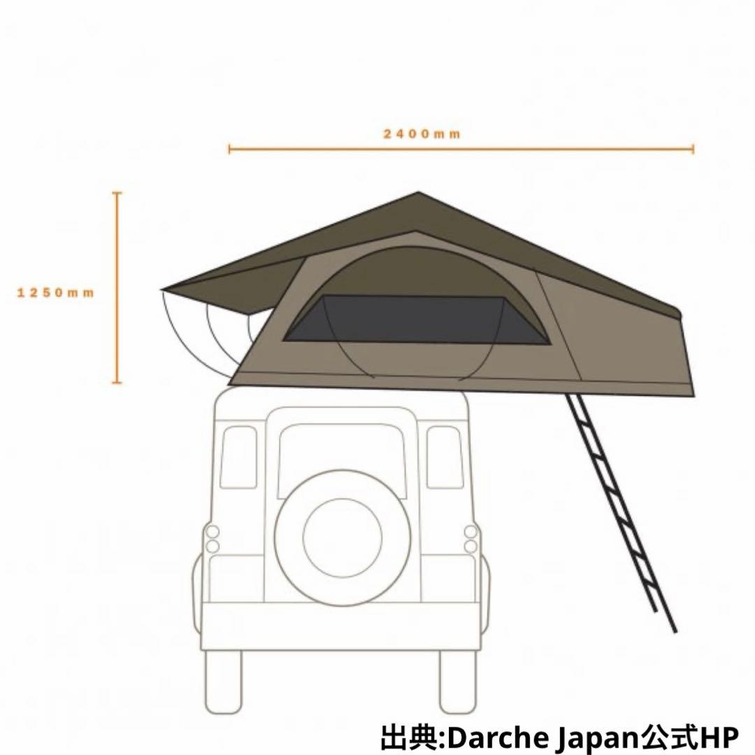 【送料込み】Darche HI-VIEW 1800 ルーフテント