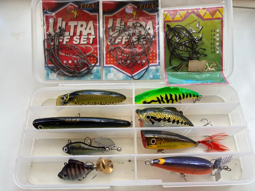 アンバサダー ブラックマックス1600 ルアーセット　アブガルシア オールド