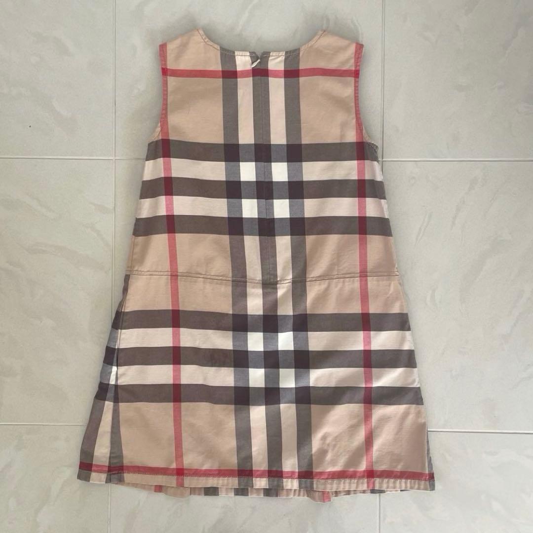 【美品】 バーバリー BURBERRY チェック ワンピース 10Y キッズ