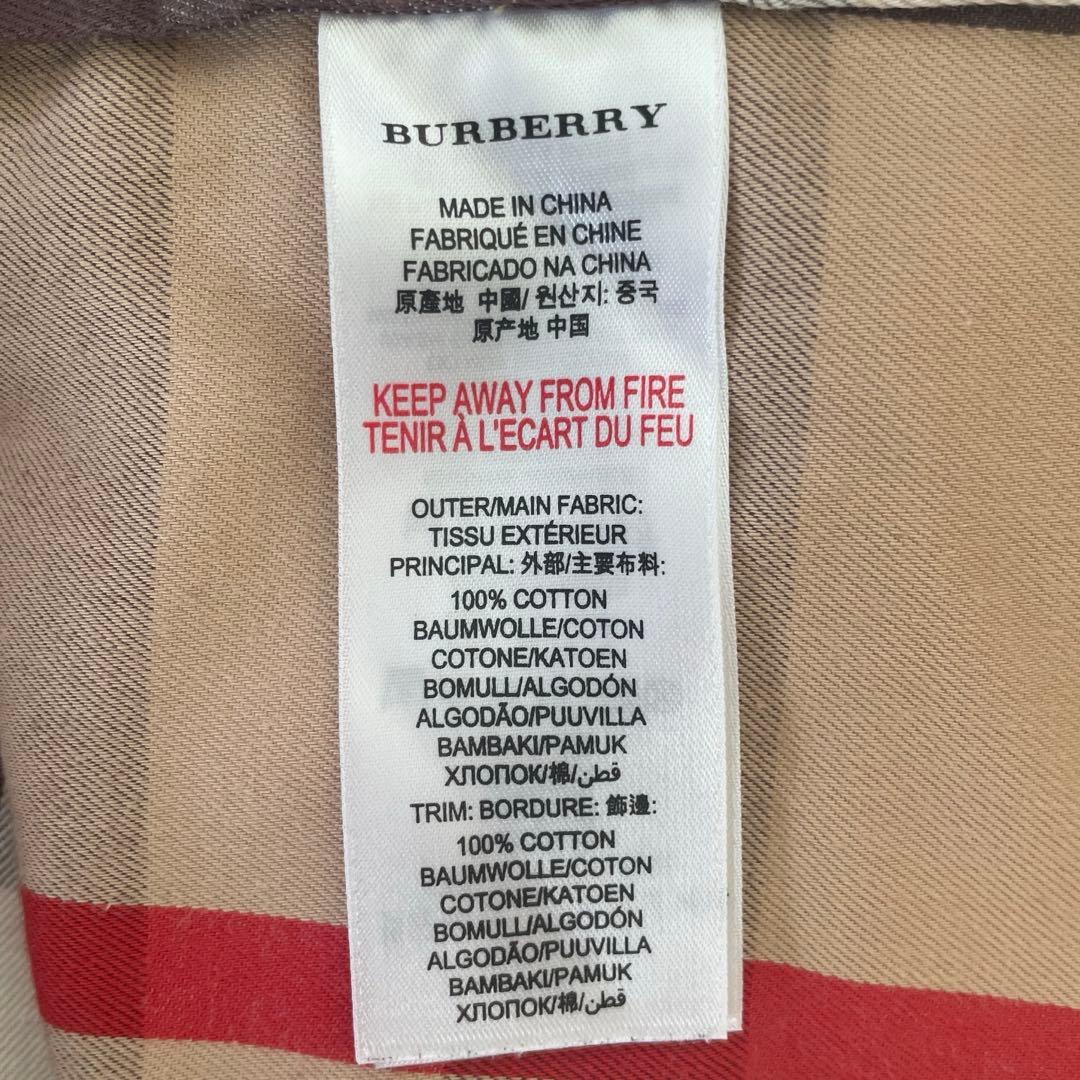 【美品】 バーバリー BURBERRY チェック ワンピース 10Y キッズ