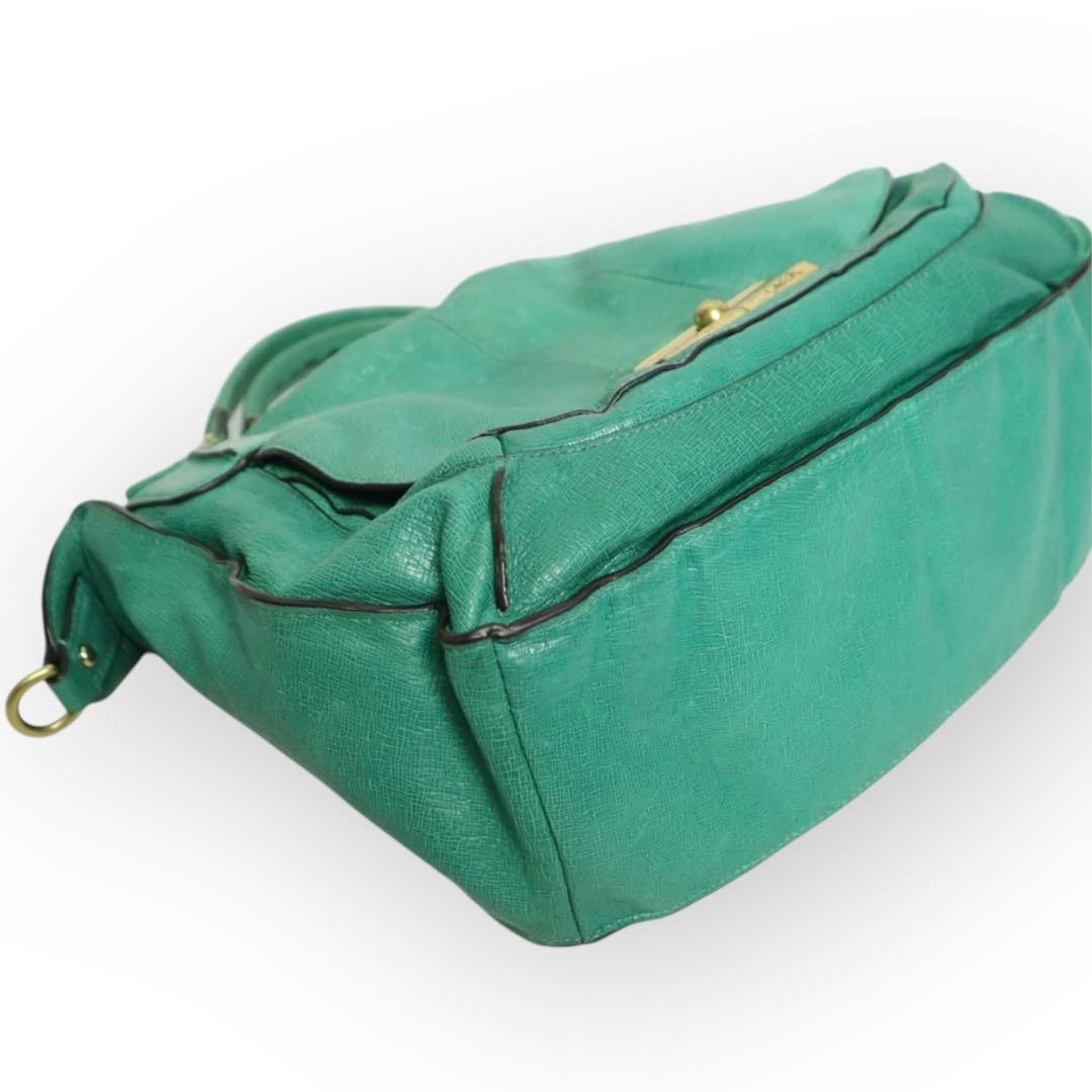 バッグ old coach kristin elevated sage green