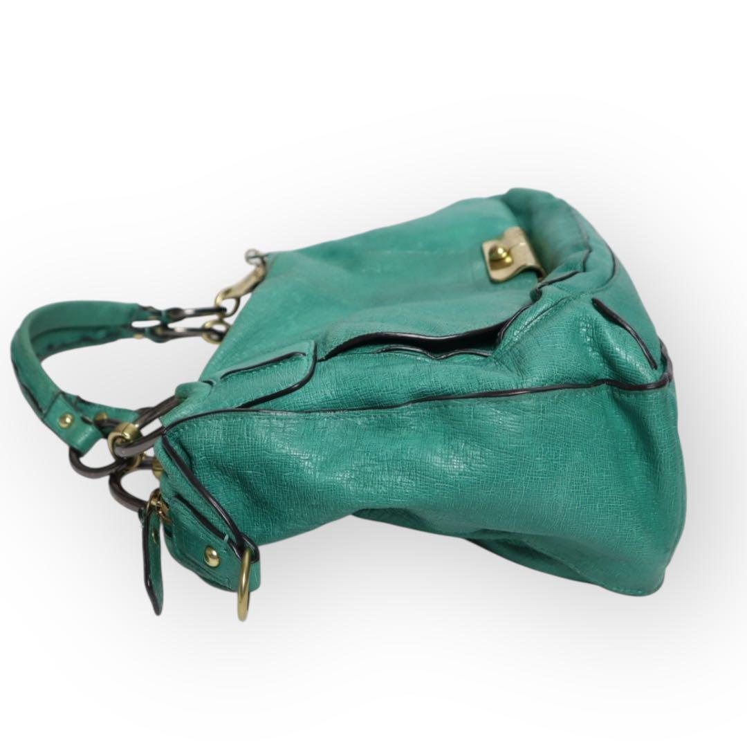 バッグ old coach kristin elevated sage green