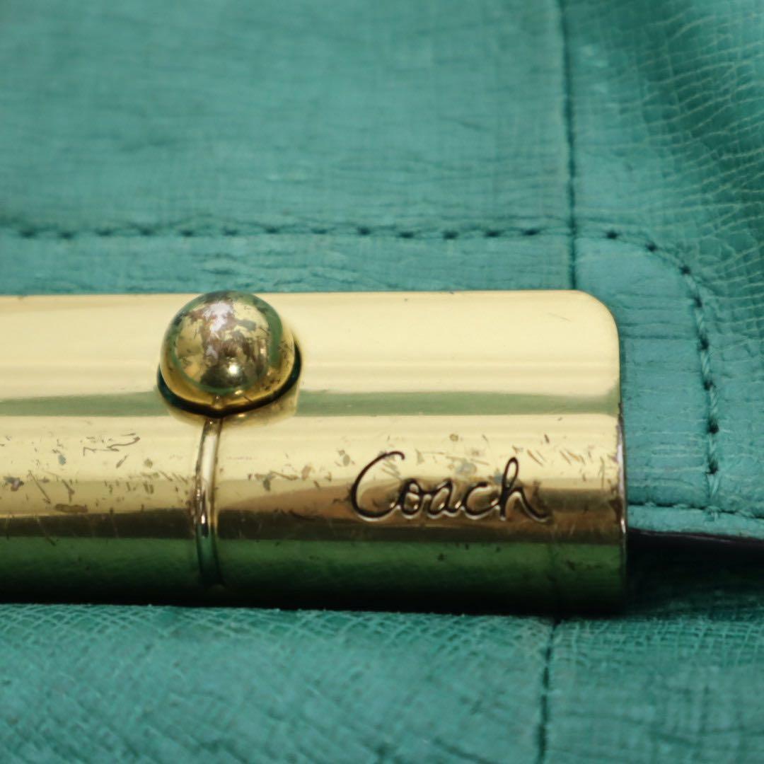 バッグ old coach kristin elevated sage green