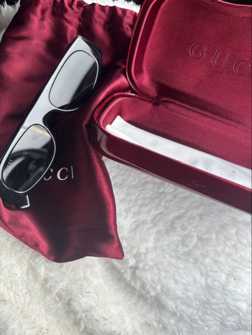 専用GUCCI ブラック サングラス ケース付き