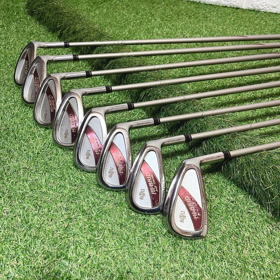 即戦力 初心者に優しい HI-BRID レディースゴルフクラブ豪華12本セット