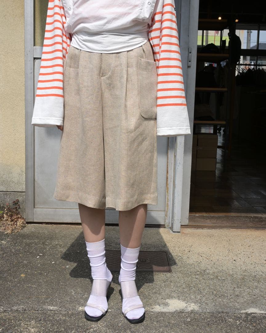 パンツ FUMIKA_UCHIDA Hemp Suiting Shorts 25ss