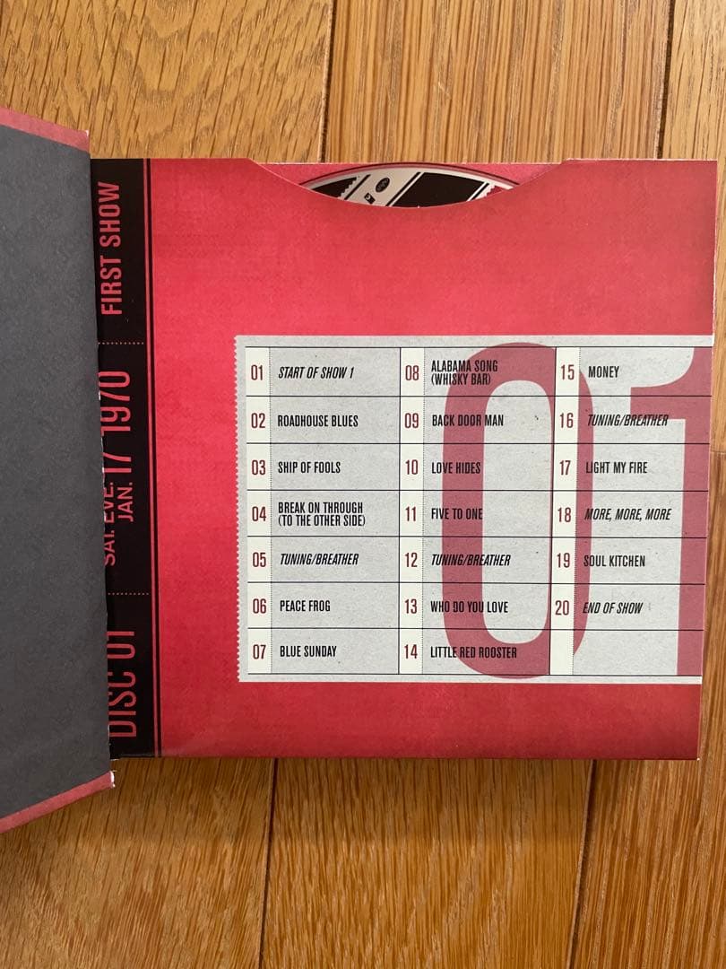 ドアーズ LIVE IN NEW YORK CD