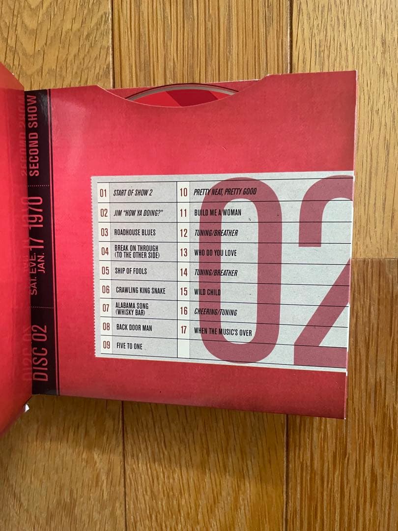 ドアーズ LIVE IN NEW YORK CD