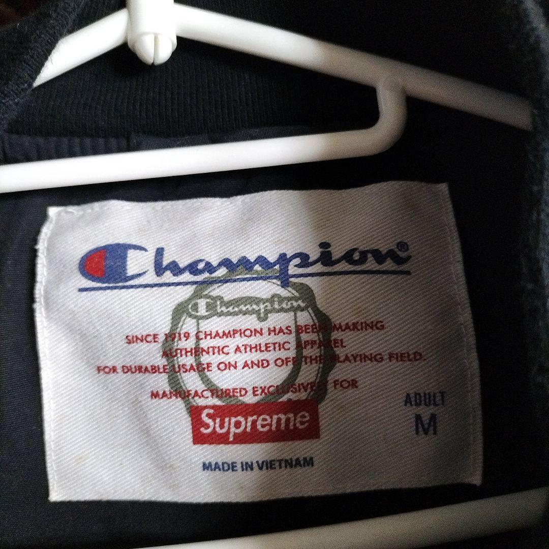【年末年始値下げ】Supreme×Champion カラーブロックスタジャンM