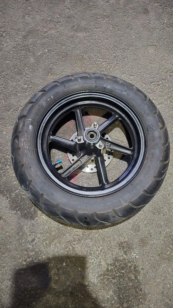 たぶんNSR50ホイール、タイヤ