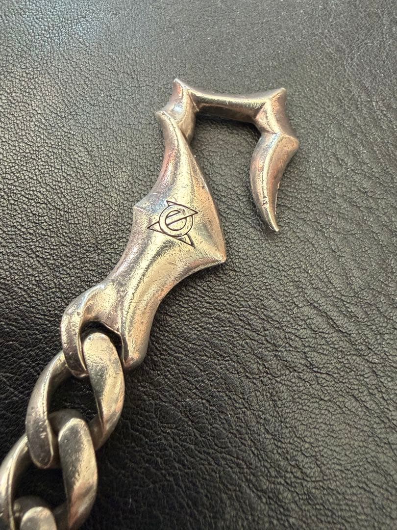 希少初期 Oz Abstract レジスタンス 喜平 ウォレットチェーン 925