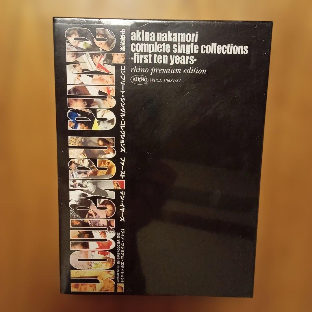 【新品】中森明菜コンプリート・シングル・コレクションズファースト・テン・イヤーズ