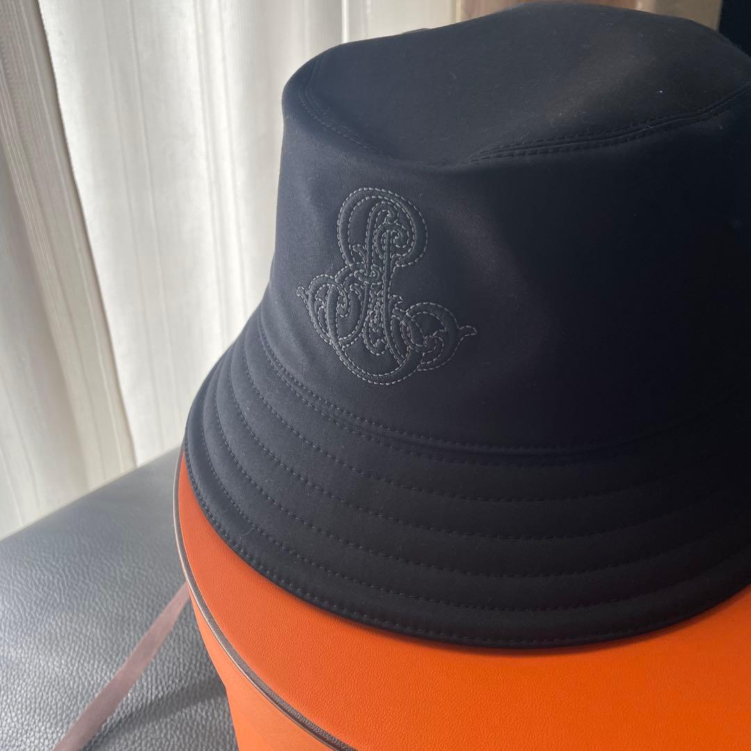 【新品未使用】エルメス　ハット　ハーバーエミール　58