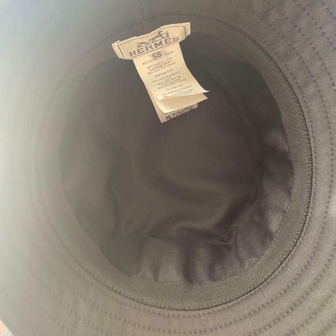 【新品未使用】エルメス　ハット　ハーバーエミール　58