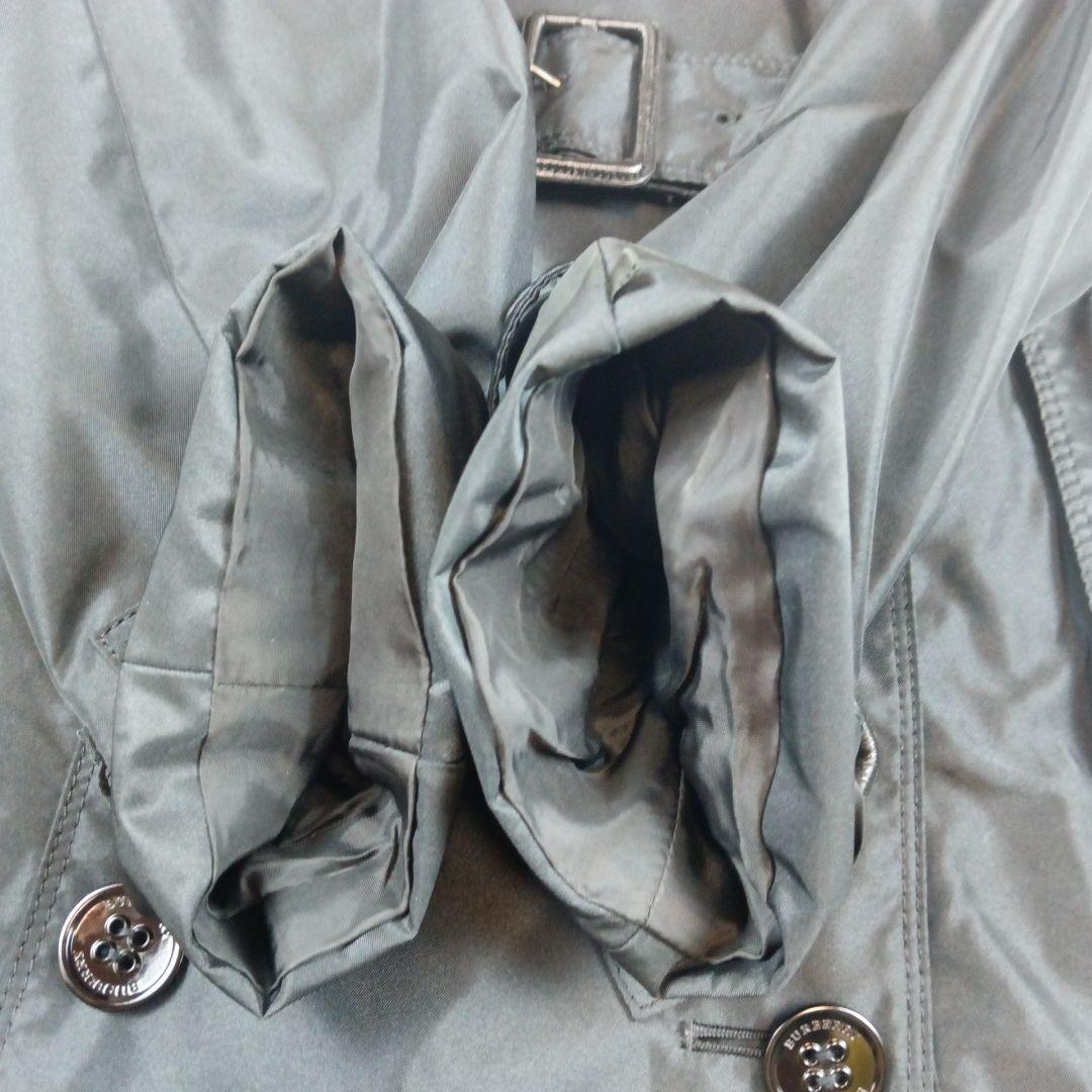 バーバリー ロンドン　トレンチコート　黒　46　大きいサイズ　ライナー欠品