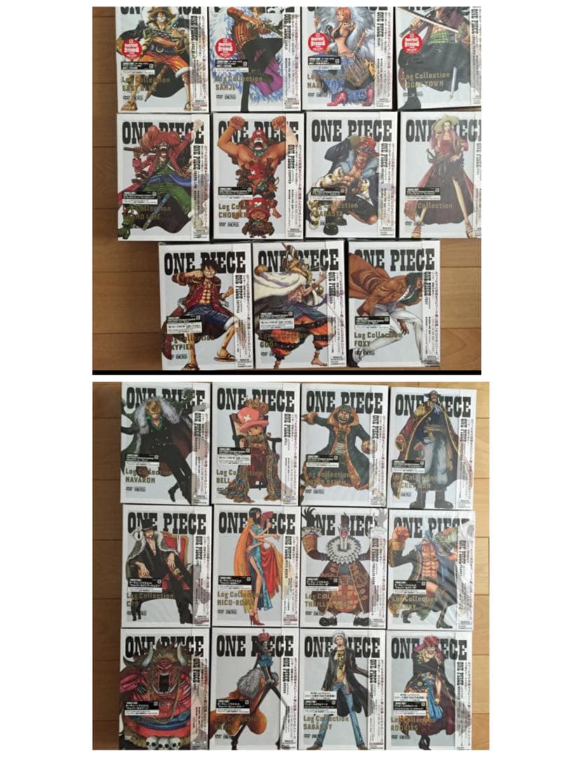 ONE PIECE★ログコレクション★DVD大量まとめ売り