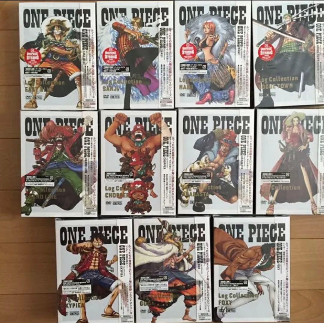 ONE PIECE★ログコレクション★DVD大量まとめ売り