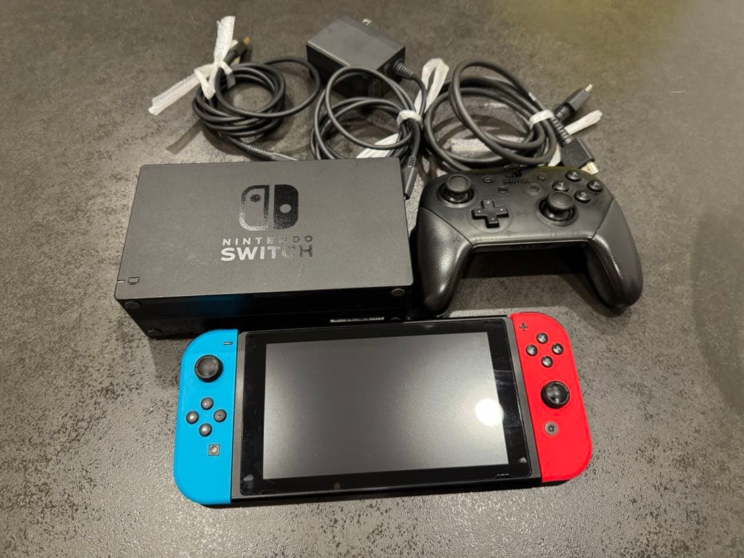 Nintendo Switch 本体 純正コントローラー付き