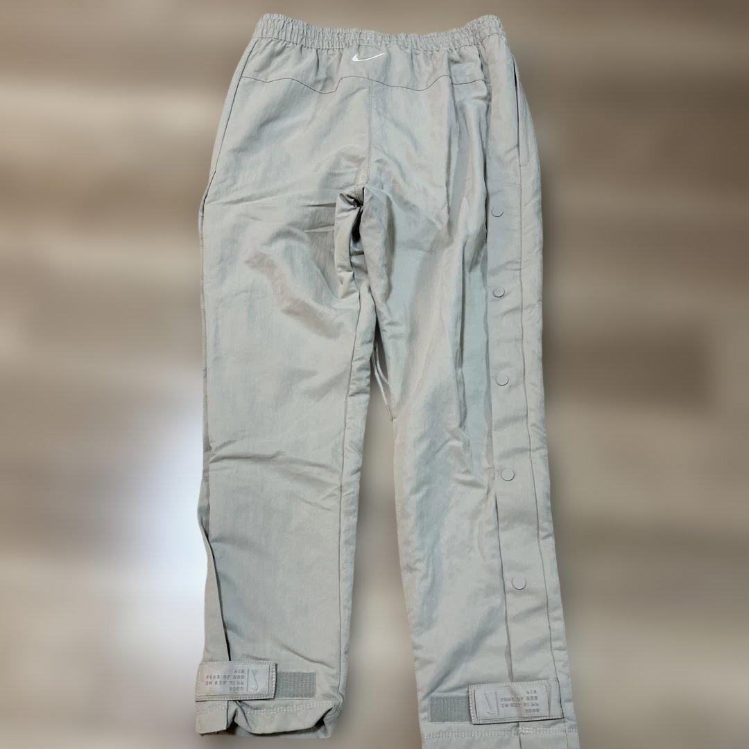 NIKE fear of god トラックパンツ　オフホワイト　ベージュ　M