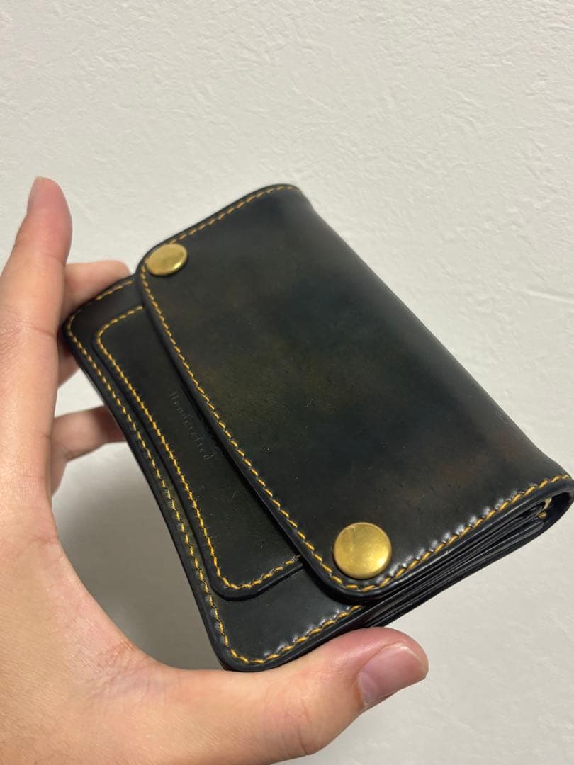 t*9様 ホーウィンシェルコードバン トラッカーウォレット